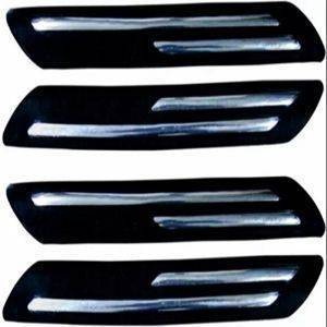 Universal Bumper Protector / Bumper corner 15 inches Double Chrome line Suitable for All Medium end Cars