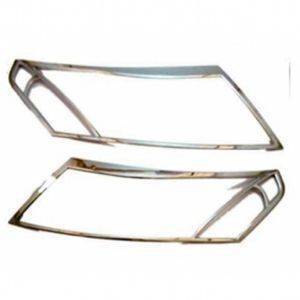 AUTO ATTIRE Premium Quality XUV 500 Chrome Plated Head Light Cover