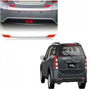 AUTO ATTIRE Premium Quality XUV 500 Chrome Plated Dicky Garnish / Back Door Garnish / Trunk lid Garnish