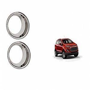 AUTO ATTIRE Premium Quality ECO Sport / Ecosport Chrome Plated Fog Lamp Cover