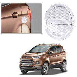 AUTO ATTIRE Premium Quality ECO Sport / Ecosport Chrome Plated Petrol Tank Cap Cover