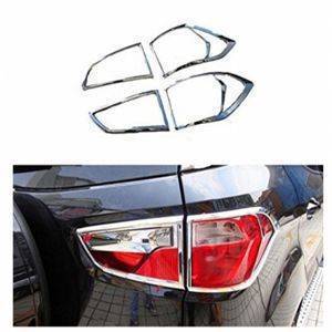 AUTO ATTIRE Premium Quality ECO Sport / Ecosport Chrome Plated Tail Light cover