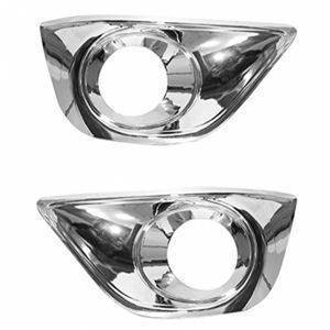 AUTO ATTIRE Premium Quality Innova Chrome Plated Fog lamp Cover