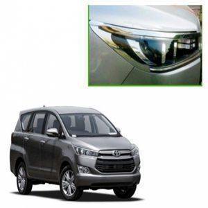 AUTO ATTIRE Premium Quality Innova CRYSTA Chrome Plated Head Light Cover 