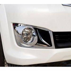 AUTO ATTIRE Premium Quality Fortuner OLD Chrome Plated Fog Lamp Cover 