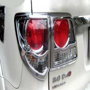 AUTO ATTIRE Premium Quality Fortuner Chrome Old (2011-2015) Plated Tail Light cover