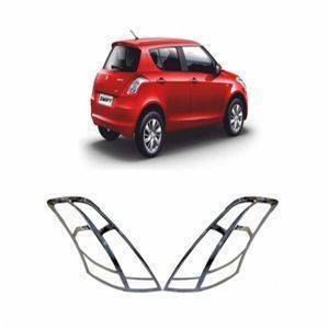 AUTO ATTIRE Premium Quality Swift Chrome Plated Tail Light Cover (2011-2017)