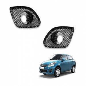 AUTO ATTIRE Premium Quality Swift Dzire / Dezire Chrome Plated Fog Lamp Cover 02 Pcs (2011-2014)
