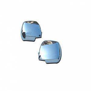 AUTO ATTIRE Premium Quality Etios Chrome Plated Mirror Cover (02 Pcs)