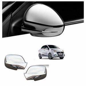 AUTO ATTIRE Premium Quality Xcent 2017 Chrome Plated Mirror Cover (2017)