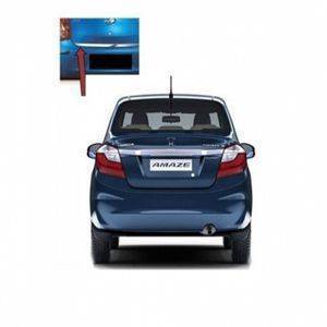 AUTO ATTIRE Premium Quality AMAZE Chrome Plated Back Rear Dicky Patti Garnish / Back Door Garnish / Trunk Lid Garnish (01 Pc)
