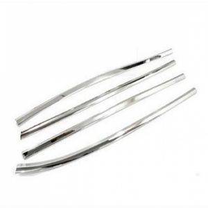 AUTO ATTIRE Premium Quality SUNNY Chrome Plated Window Garnish / Half Door Garnish / Lower Garnish (04 Pcs)