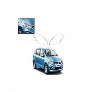 AUTO ATTIRE Premium Quality ERTIGA New Chrome Plated Head Light Cover Garnish (02 Pcs)