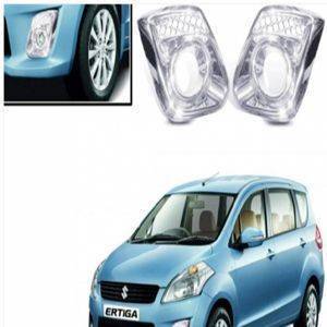 AUTO ATTIRE Premium Quality ERTIGA Old Chrome Plated FOG LAMP Cover (02 Pcs)