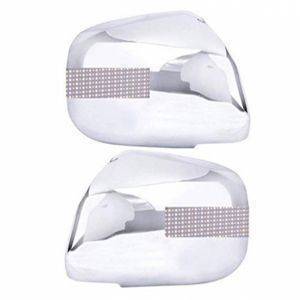 AUTO ATTIRE Premium Quality SCORPIO Chrome Plated Mirror Cover (2002- 2008) 02 Pcs