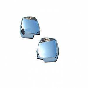 AUTO ATTIRE Premium Quality Alto Old Chrome Plated Mirror Cover