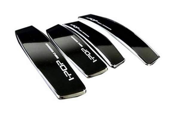 IPOP DOOR GUARD / I-POP DOOR GUARD / I POP DOOR GUARD for car BLACK (Universal / Suitable for all cars) (04 Pcs)