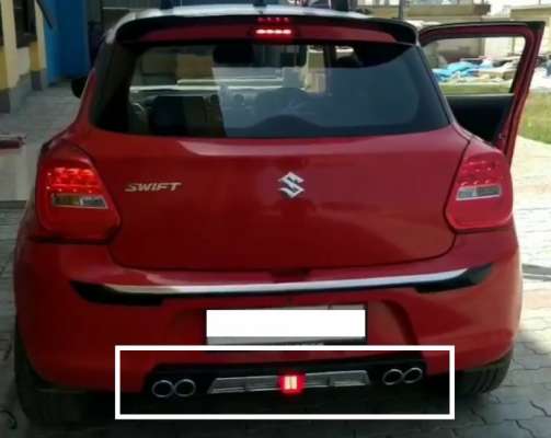 Diffuser With F1 Led Flasher For Suzuki Swift (model 2018 Only)