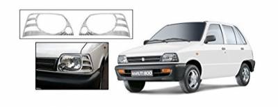 Chrome Head Light Garnish for Maruti 800 Car (02 Pcs)