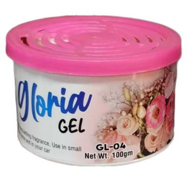 Rose Gloria Car Freshener gel / car air freshener (100 gm - Set of 2 )