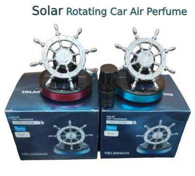 Solar Rotating Car Air Freshener / Car air freshener perfume