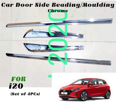 Car Side Beading Chrome for Hyundai i20 / Body Side Moulding - Chrome(Set of 4pcs)