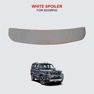 Mahindra Scorpio Rear upper spoiler - ABS