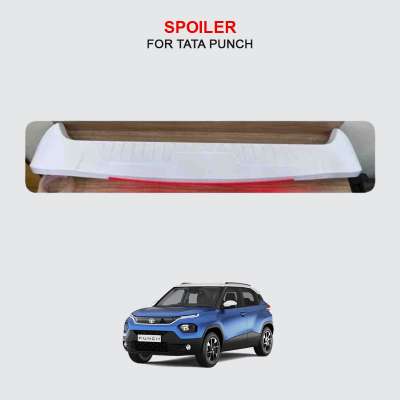 Tata Punch Rear upper spoiler - ABS