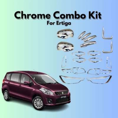  Verkoper Chrome Combo Kit for Maruti Ertiga | Chrome Car Accessories (model 2018)