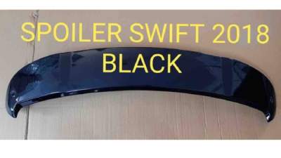 Maruti Swift Rear spoiler - Black ABS