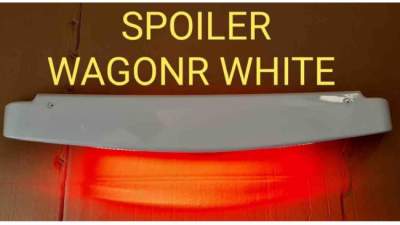 Maruti WagonR Rear spoiler - ABS